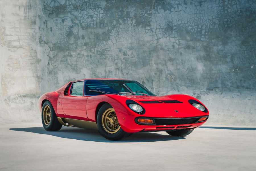 Lamborghini Miura nel progetto di Fabian Oefner