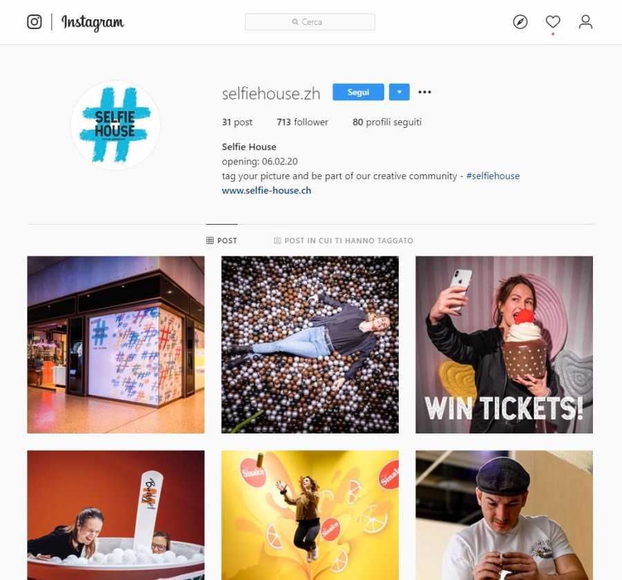 Selfie House, il primo museo per i selfie a Zurigo